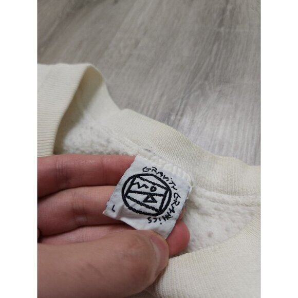 Vintage Jazz Improvisation Music Sweatshirt Art to Wear Gravity Graphics - Picture 9 of 10